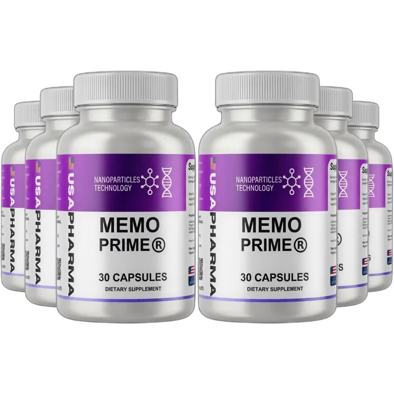 MemoPrime 6 Bottles